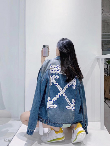 Off White Jeans Jacket Unisex ID:202009c390